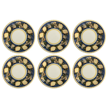 Lemons Ceramica Salerno 26.5cm Dinner Plates (Set of 6)